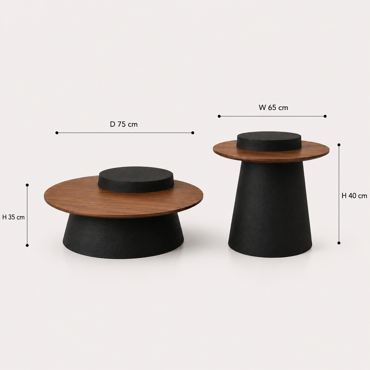 Eclipse Duo Coffee Table Set