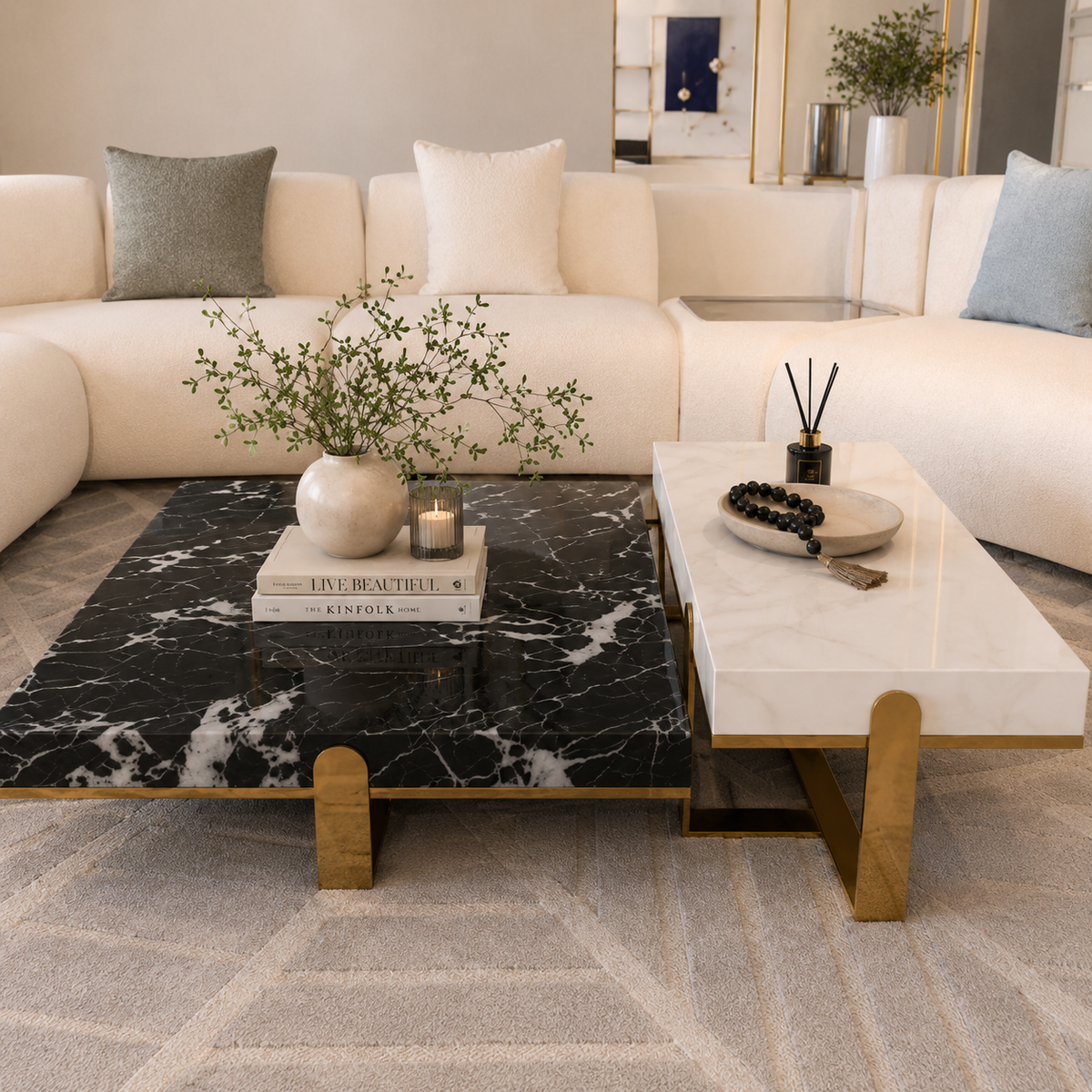 Monaco Luxe Coffee Table Set