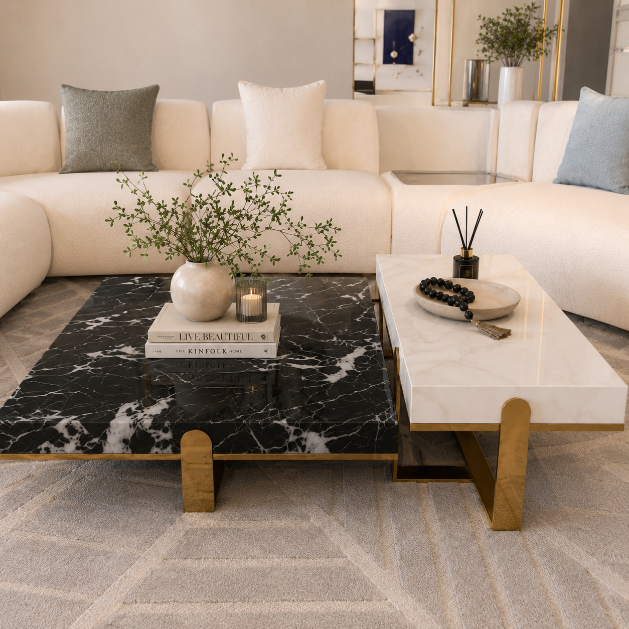 Monaco Luxe Coffee Table Set