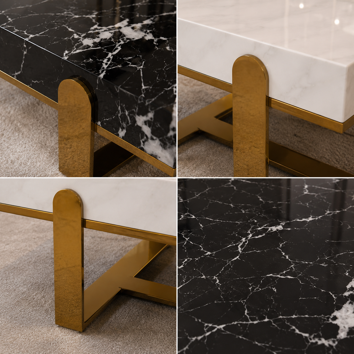 Monaco Luxe Coffee Table Set