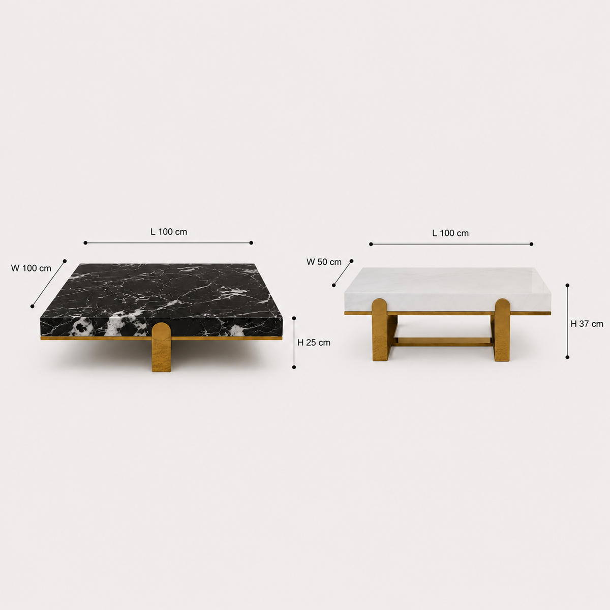 Monaco Luxe Coffee Table Set