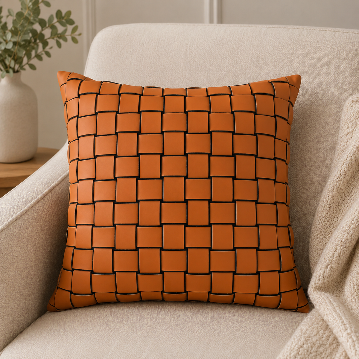 Saddle Fringe Cushion