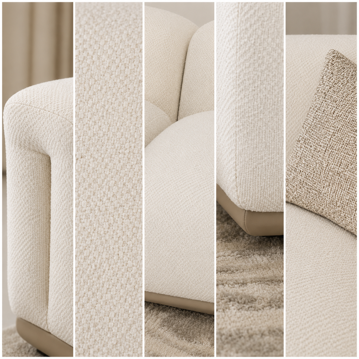 Luna Cream Sofa