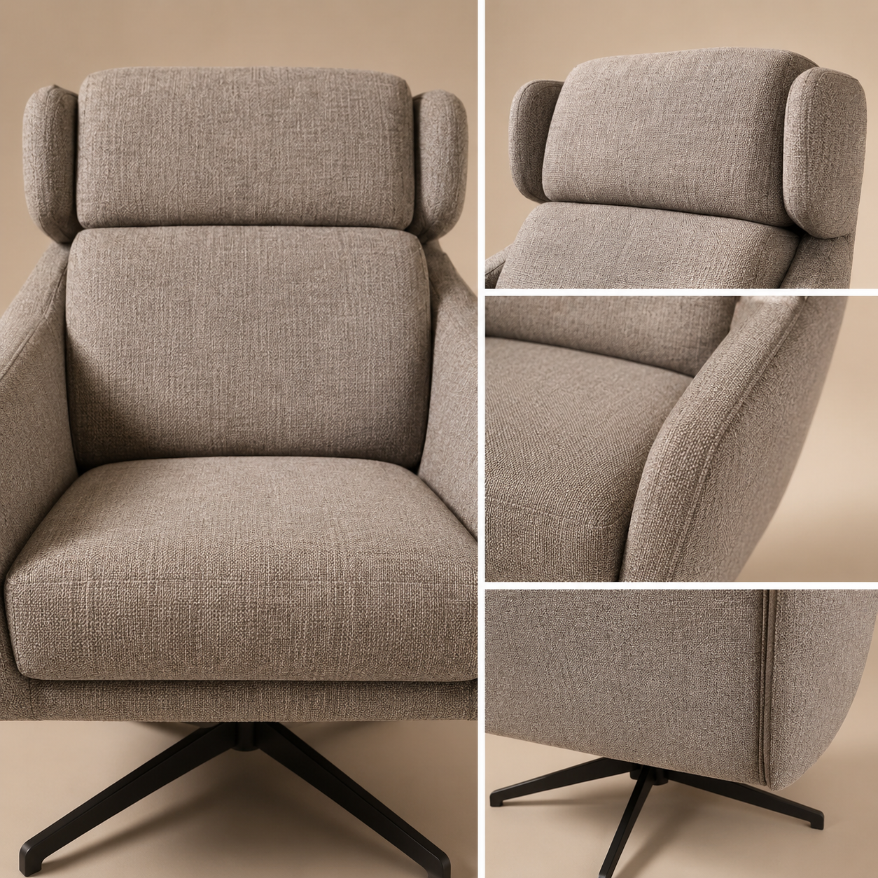 Milano Swivel Lounge Chair