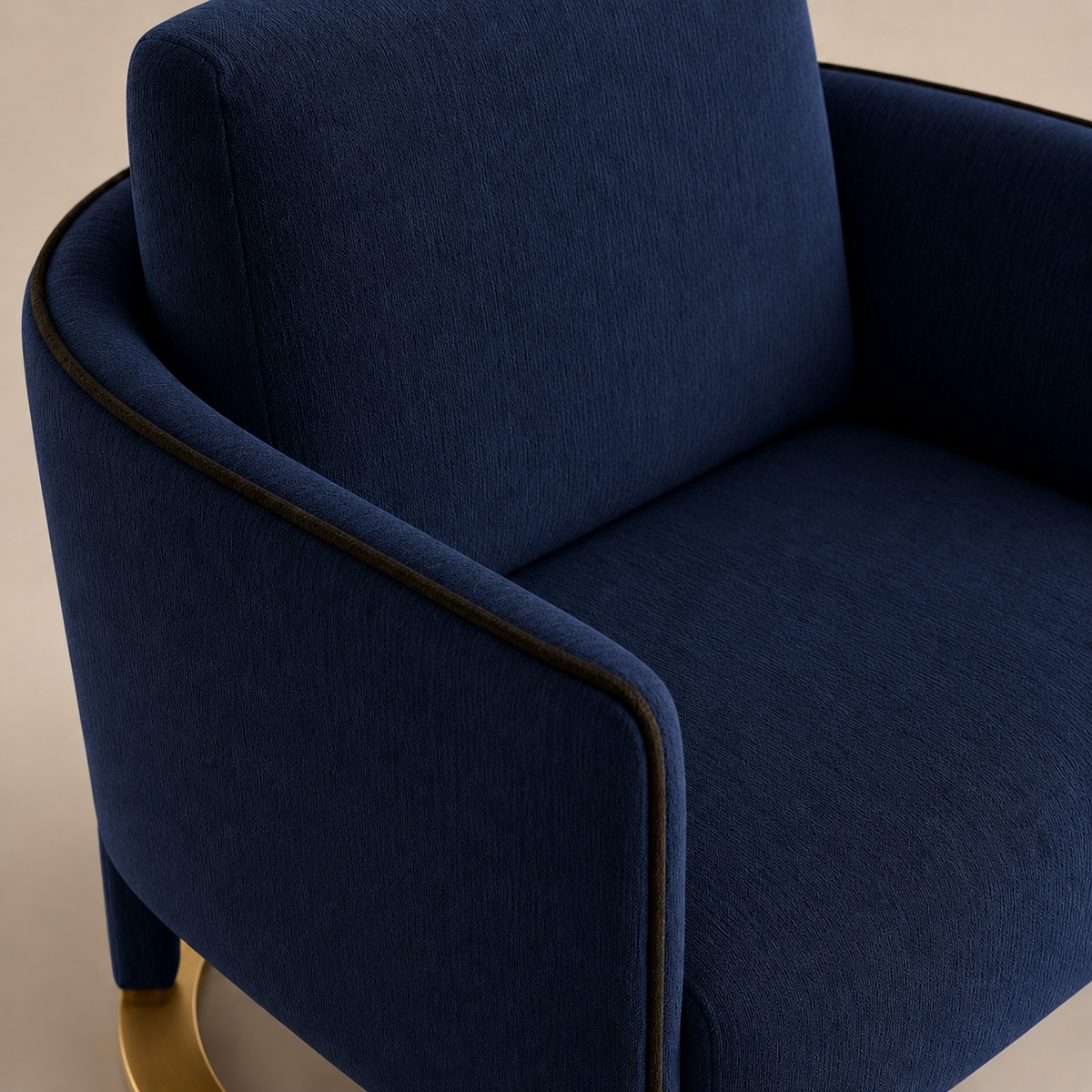 Aurelia Lounge Chair Blue