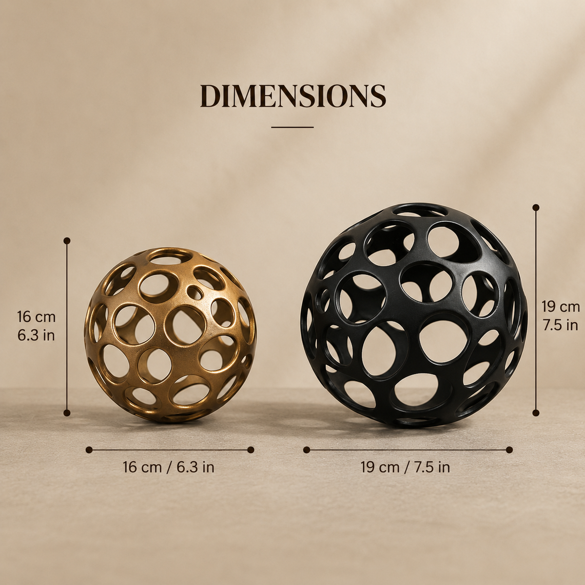 Orbit Harmony Decorative Spheres