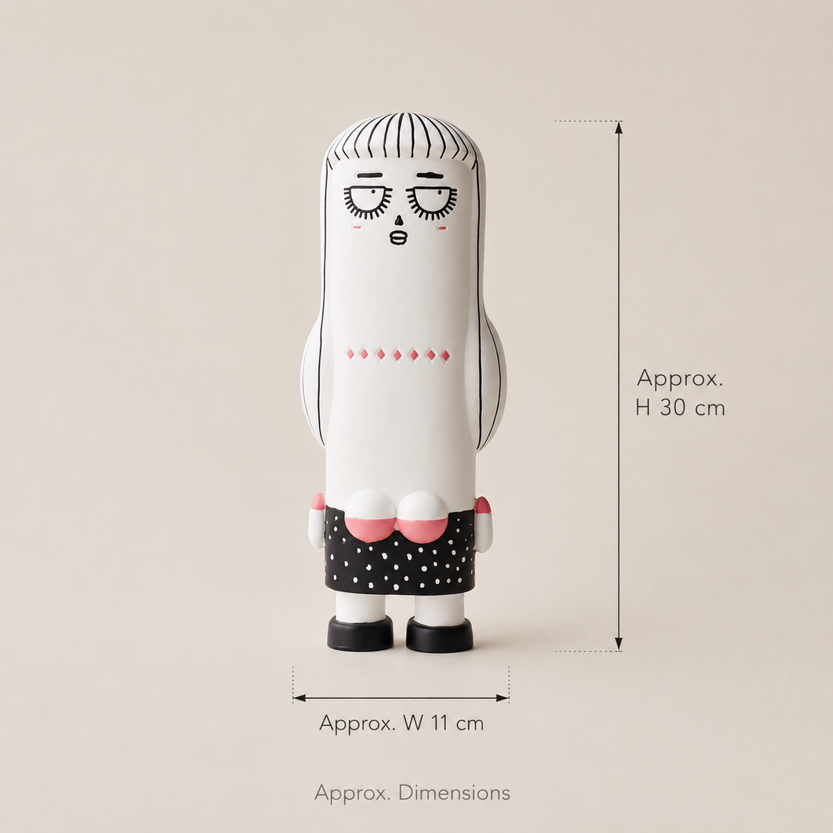 Mira Ceramic Figurine