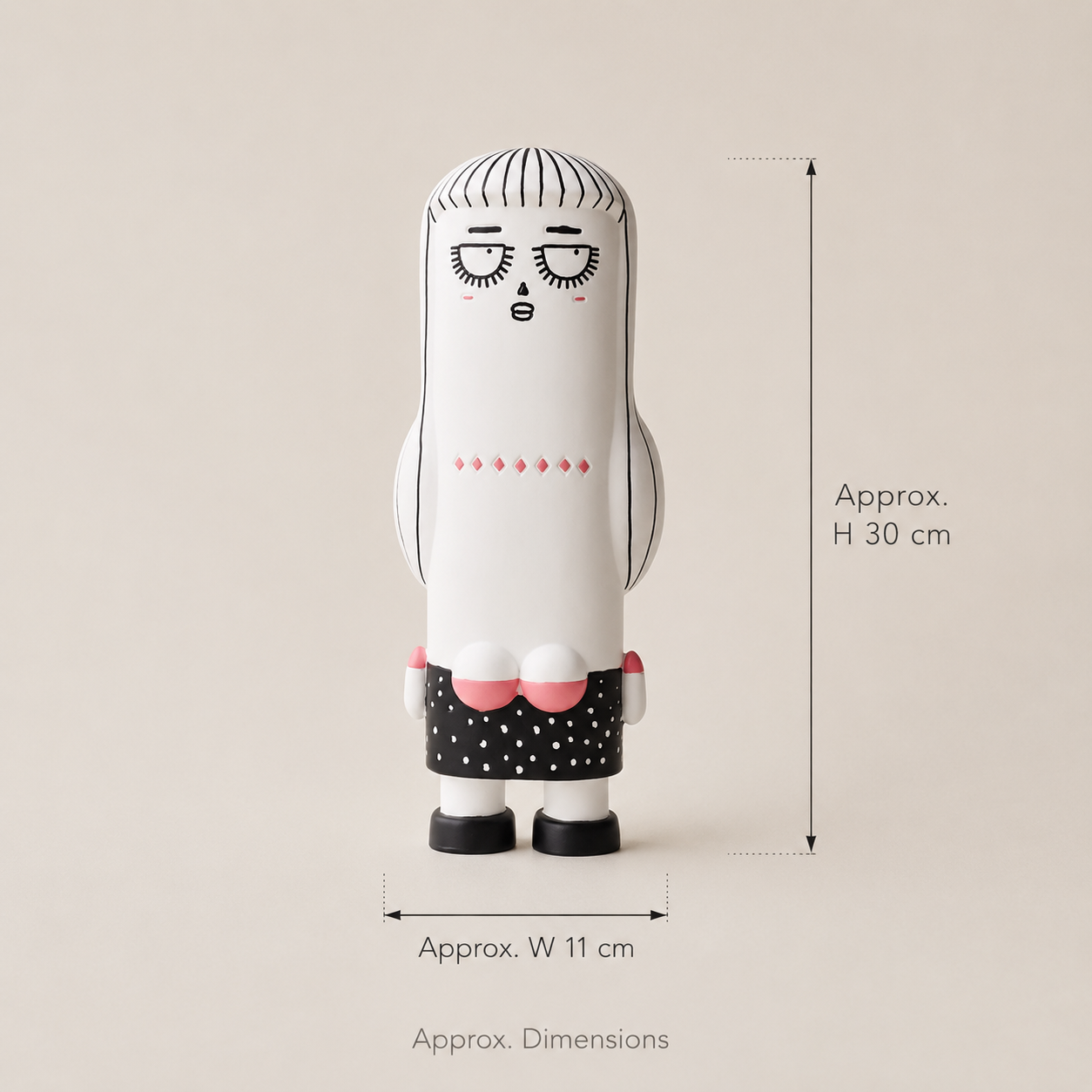 Mira Ceramic Figurine