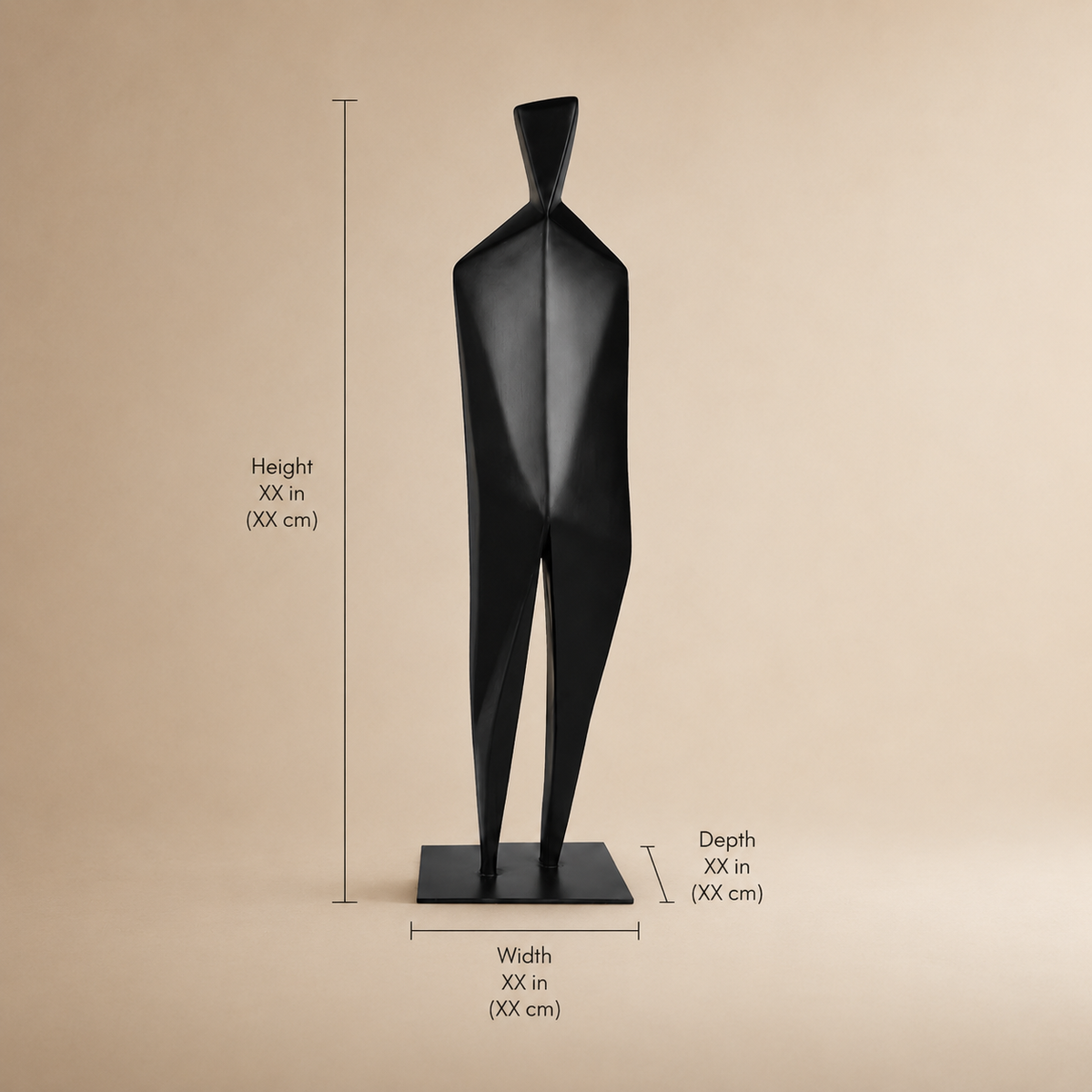 Noir Essence Sculpture