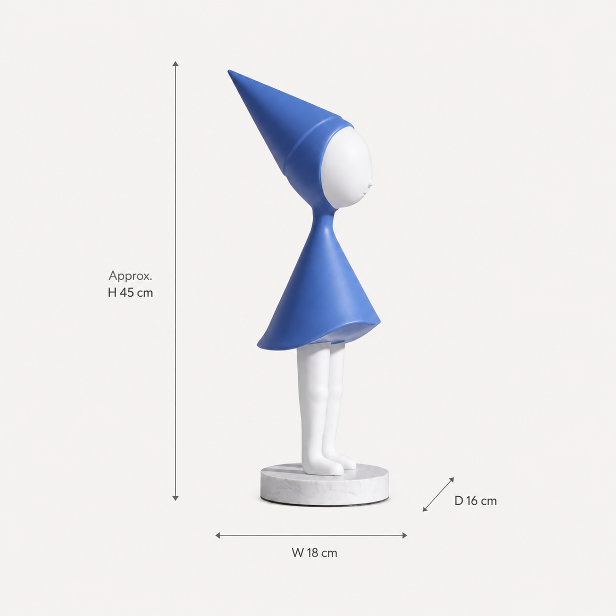 Blue Pixie Figurine