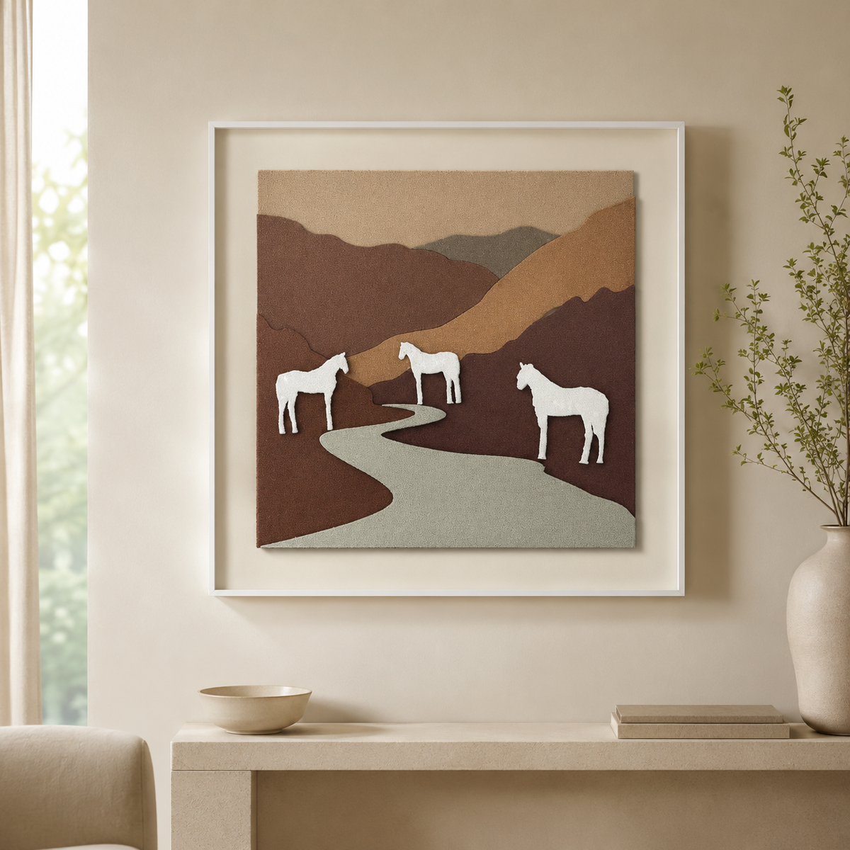 Desert Horses Wall Art