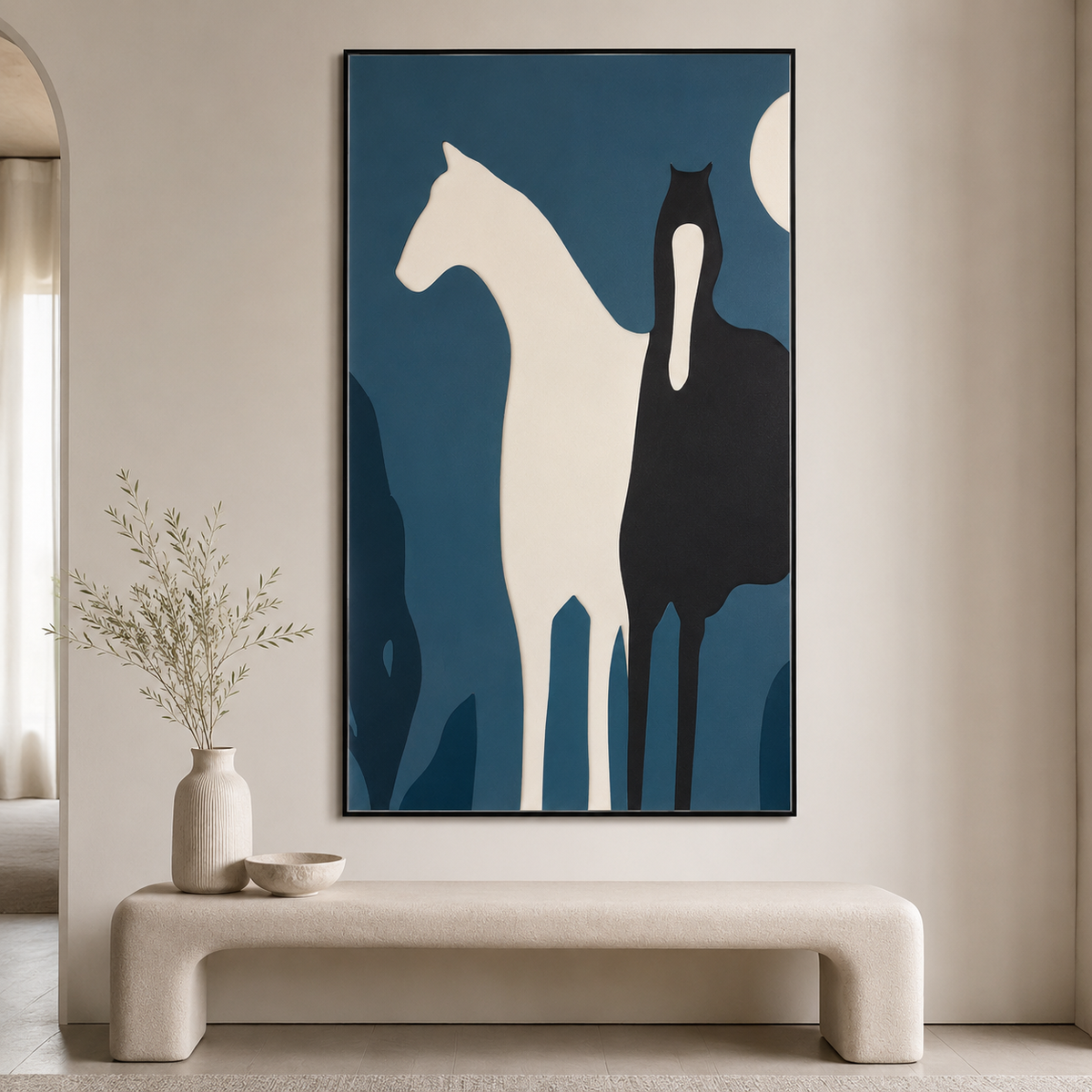 Midnight Horse Wall Art