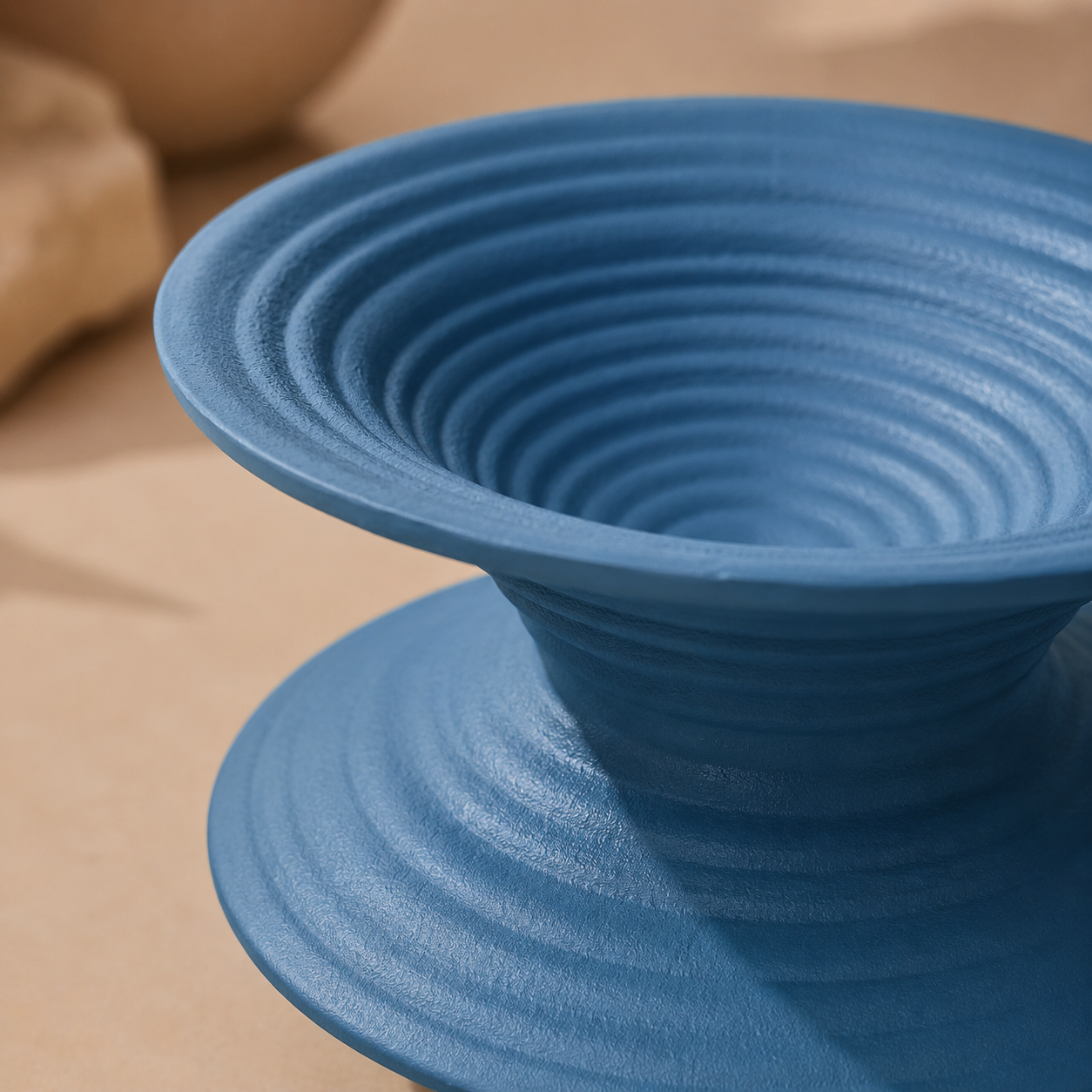Azure Ripple Bowl