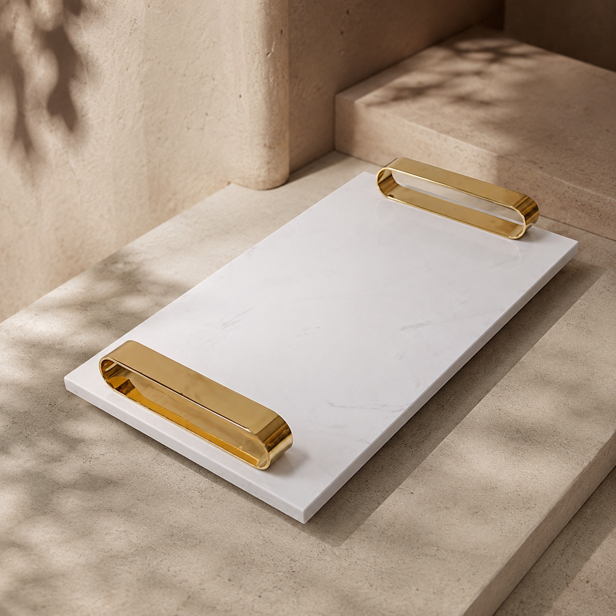 Monaco Marble Serving Tray