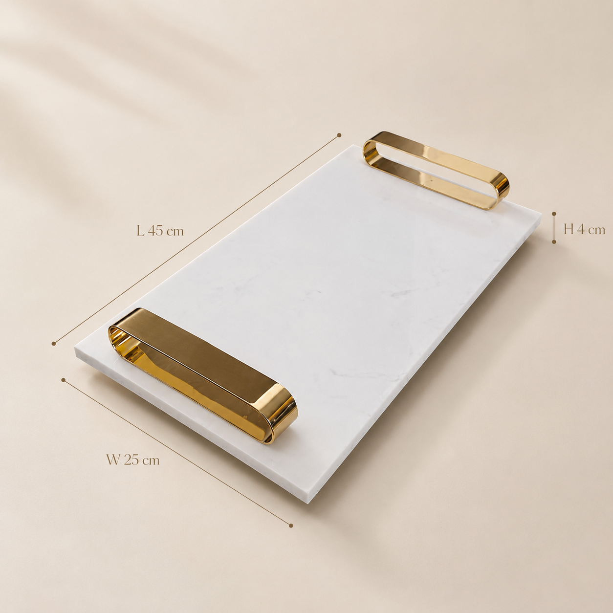 Monaco Marble Serving Tray