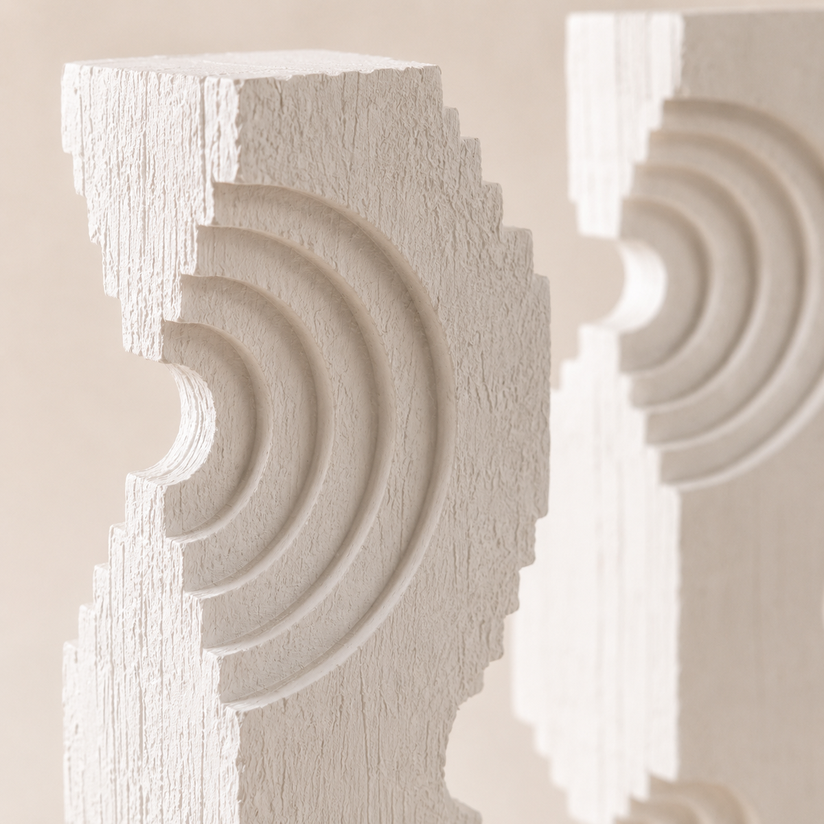 Luna Relief Sculpture Set