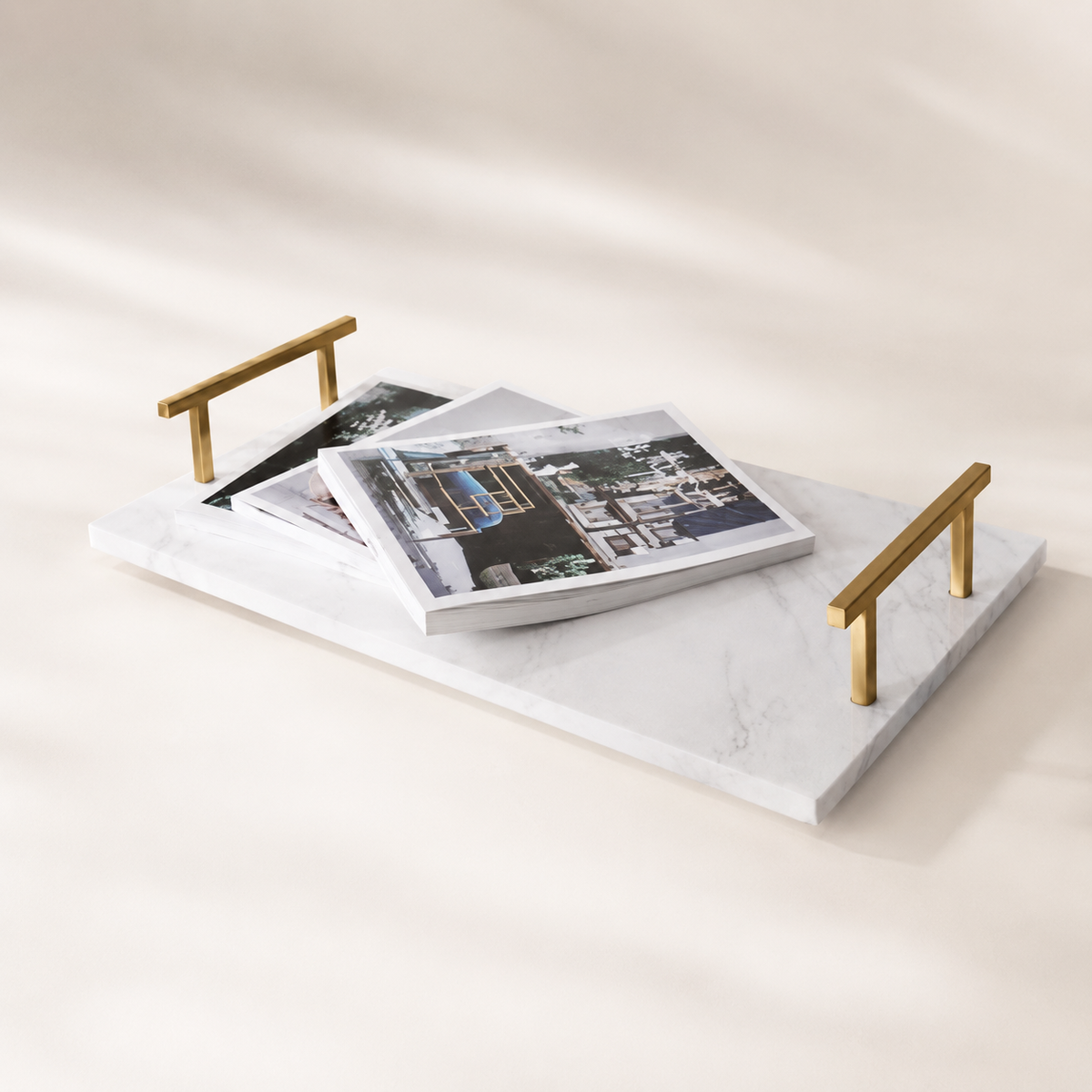 Carrara Luxe Tray