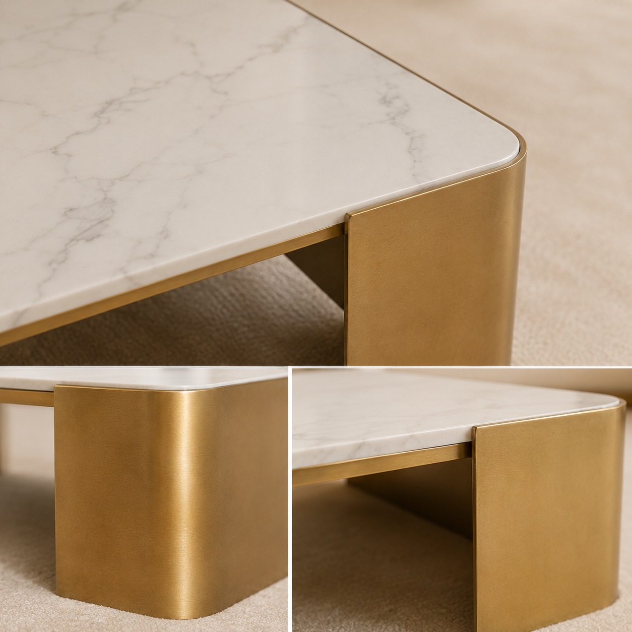 Aurelia Marble Coffee Table