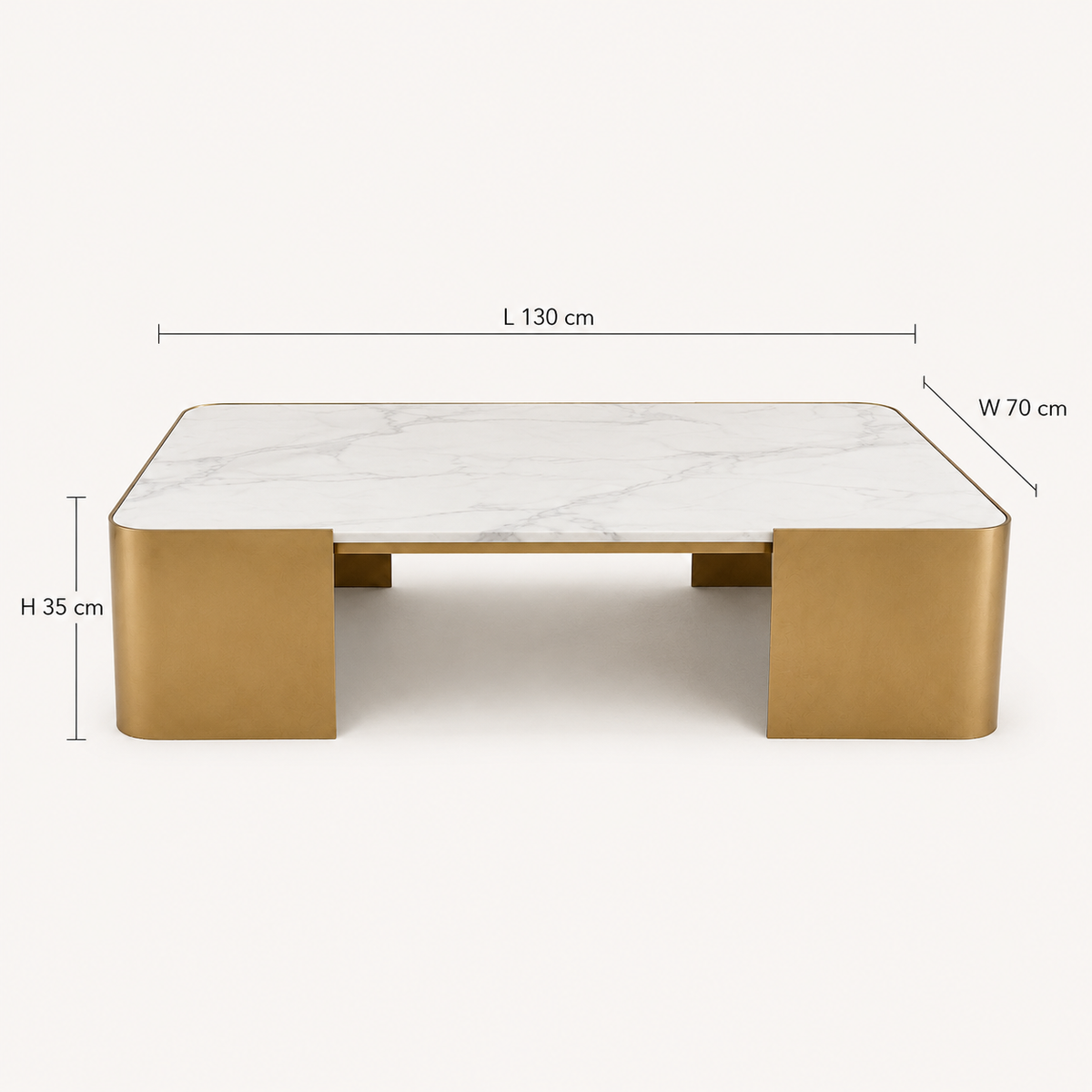 Aurelia Marble Coffee Table