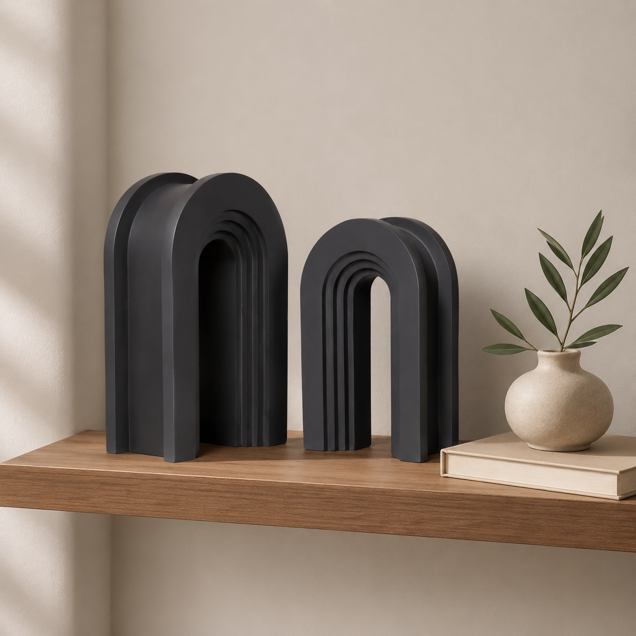 Noir Arch Sculpture Set