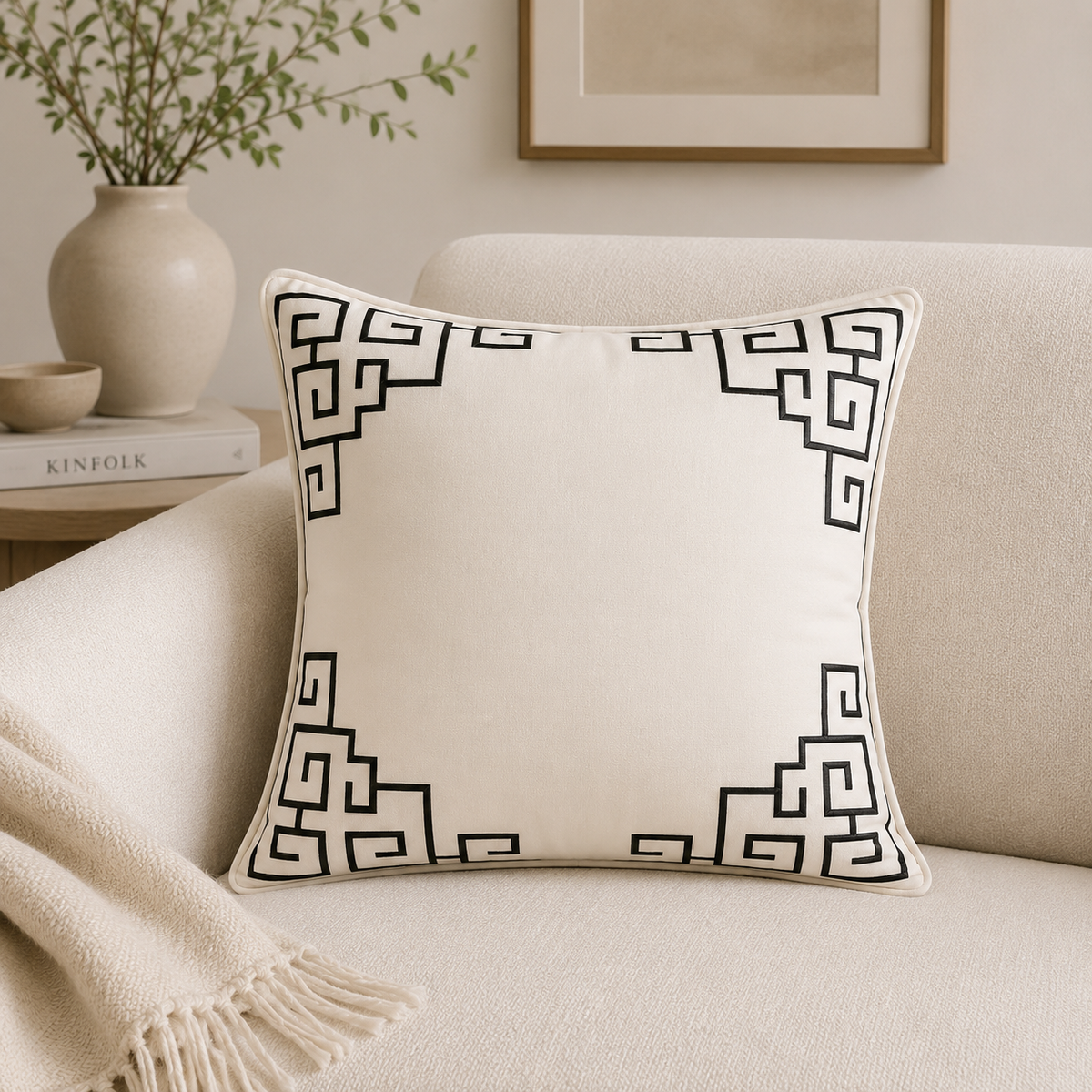 Urban Grid Cushion