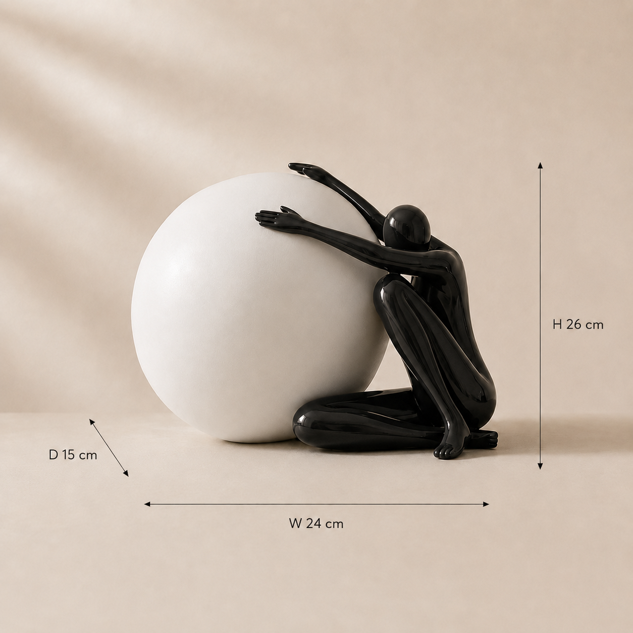 Orbit Embrace Sculpture