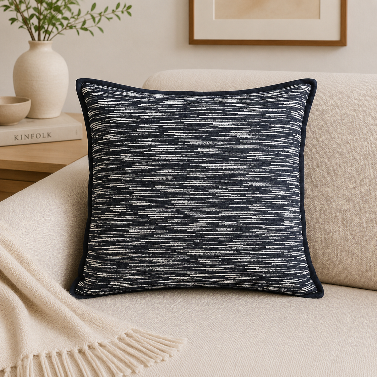 Slate Weave Cushion