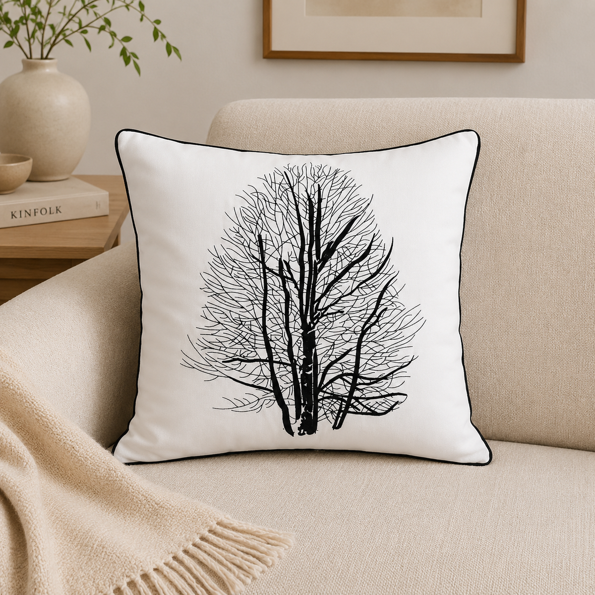 Neutral Lounge Cushion