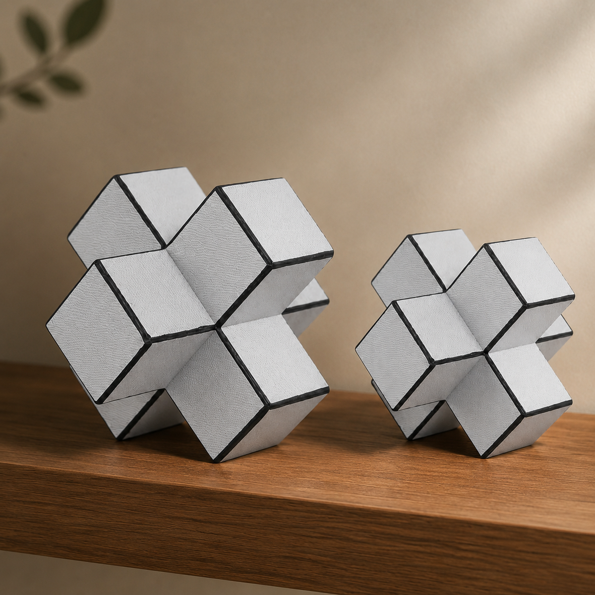 Cubix Duo Sculptures