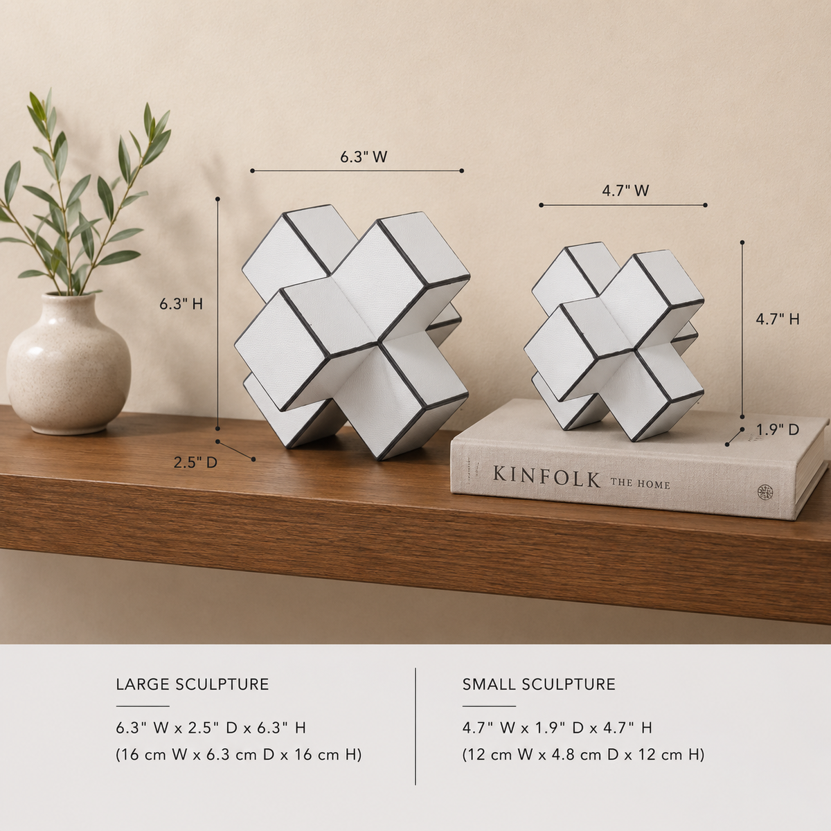Cubix Duo Sculptures