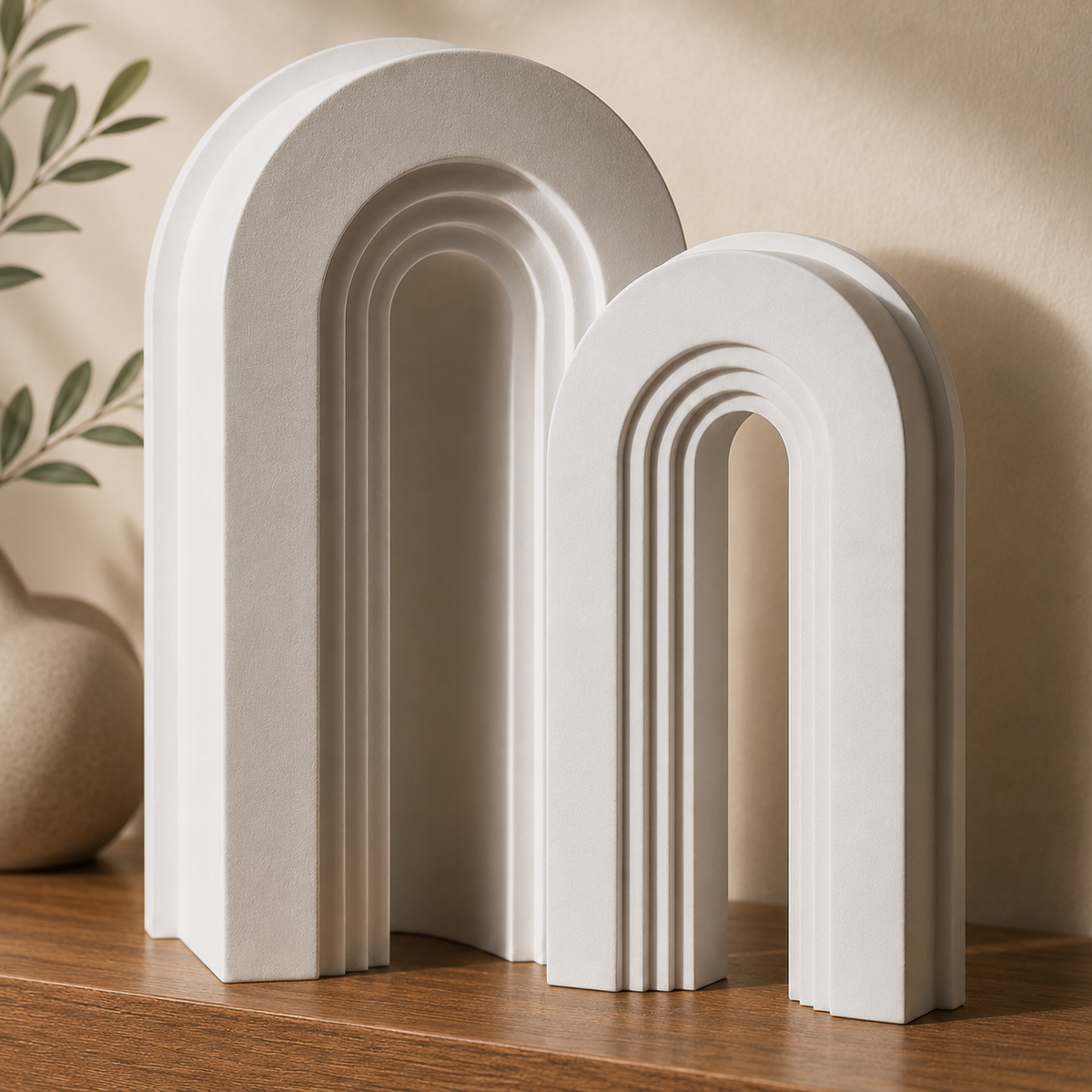 Arco Duo Sculpture Set