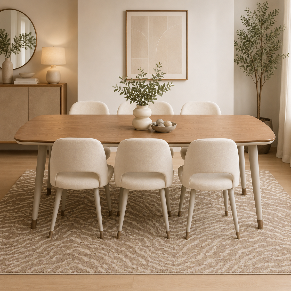 Oslo Oak Dining Table
