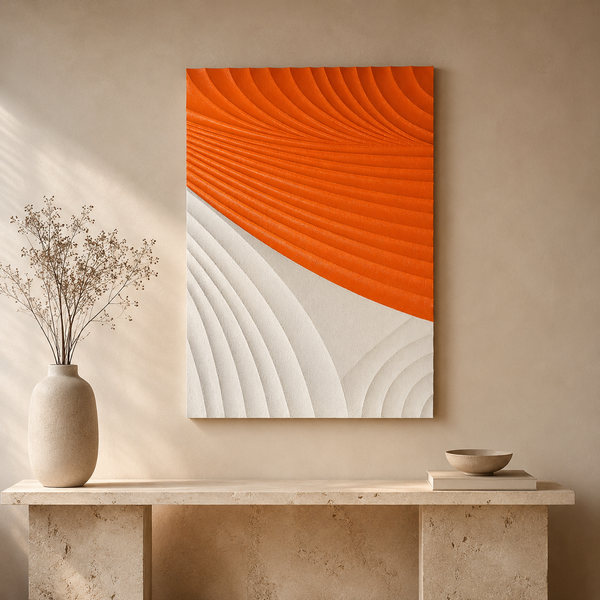 Sunset Wave Wall Art