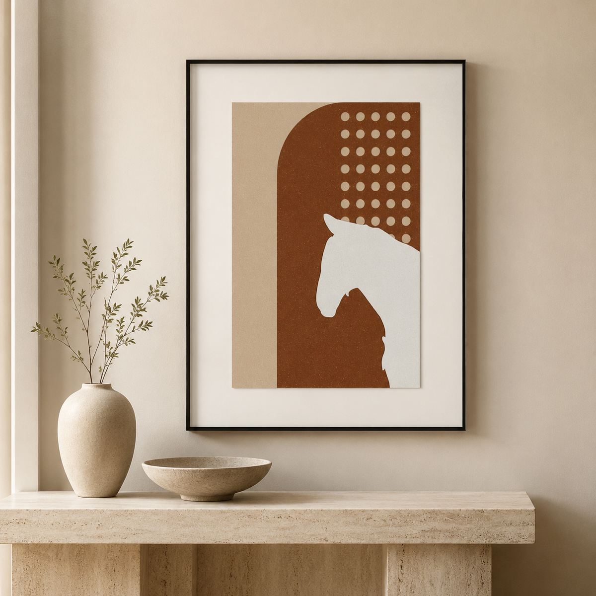 Equestrian Arch Wall Art