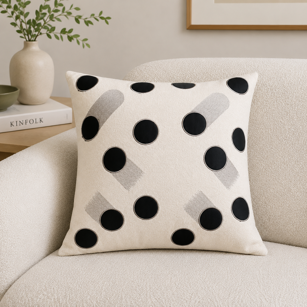Mono Dot Cushion
