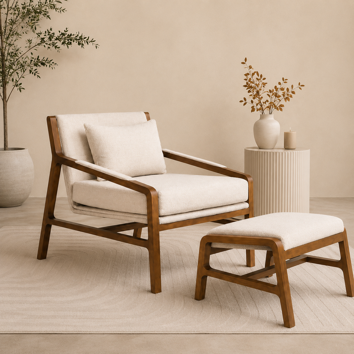 Haven Lounge Chair &amp; Ottoman