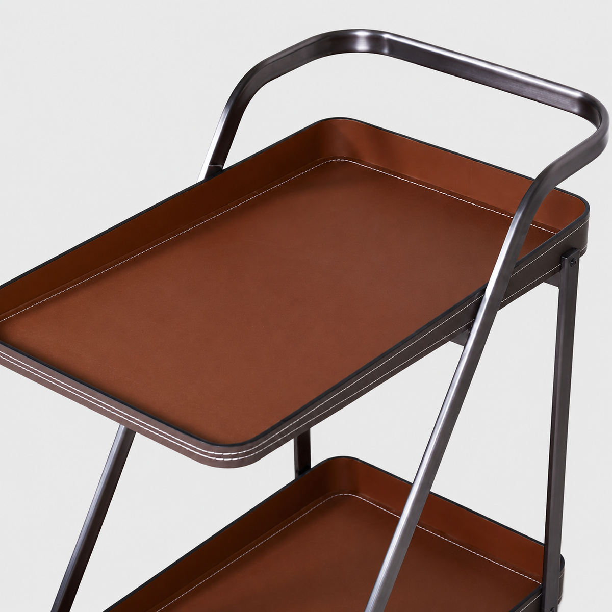 Milano Leather Trolley