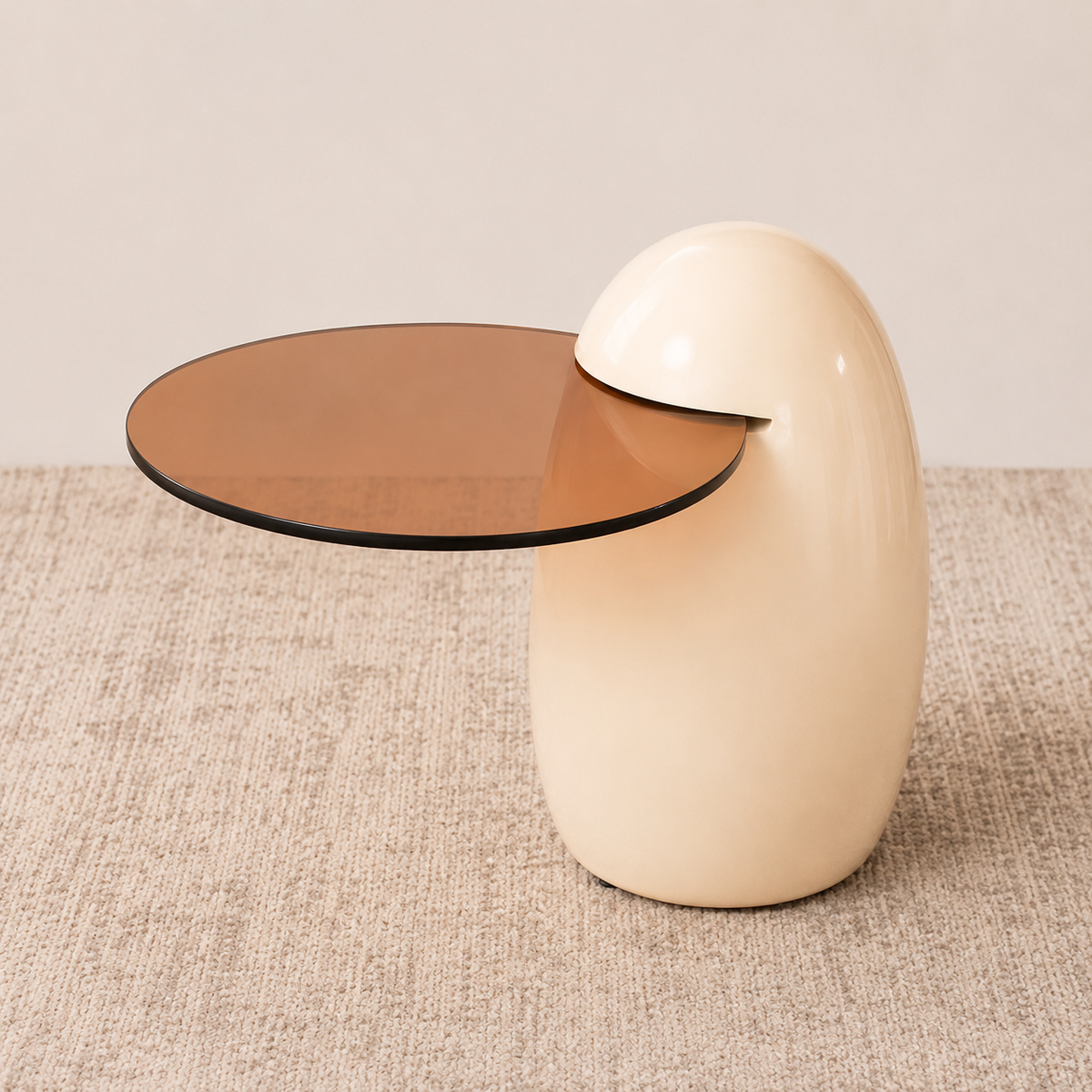 Aura Glass Side Table