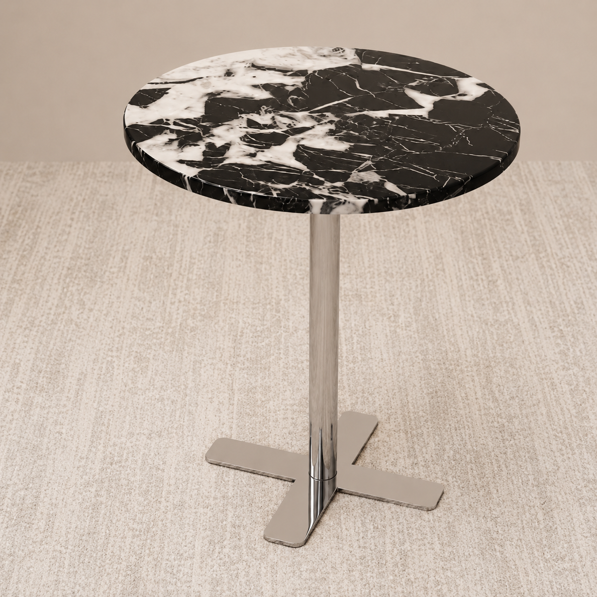 Noir Marble Side Table