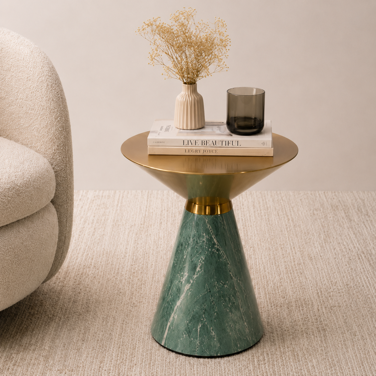 Verde Luxe Accent Table