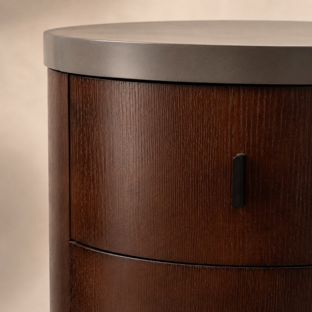 Verona Round Bedside Table