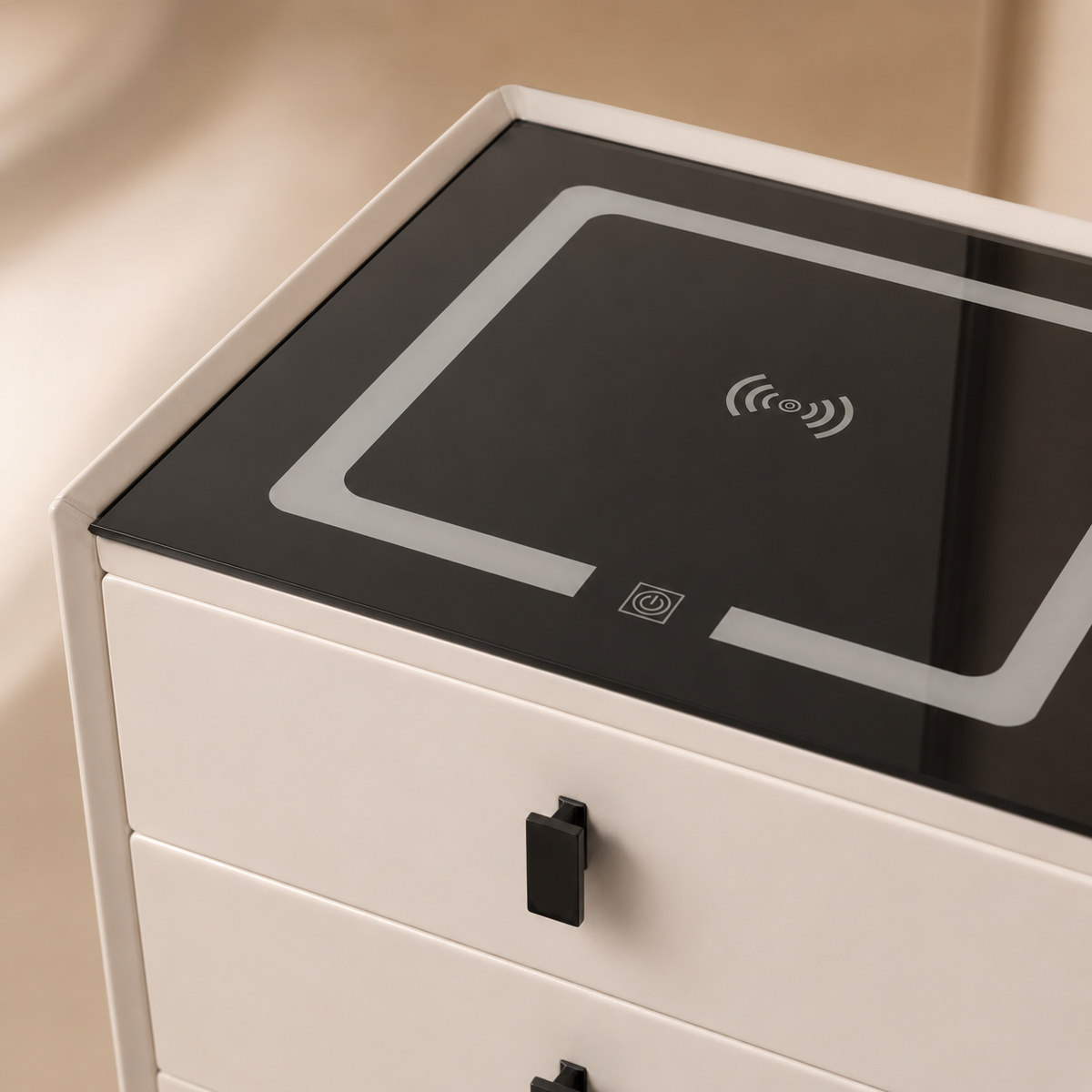 LumiCharge Bedside Table