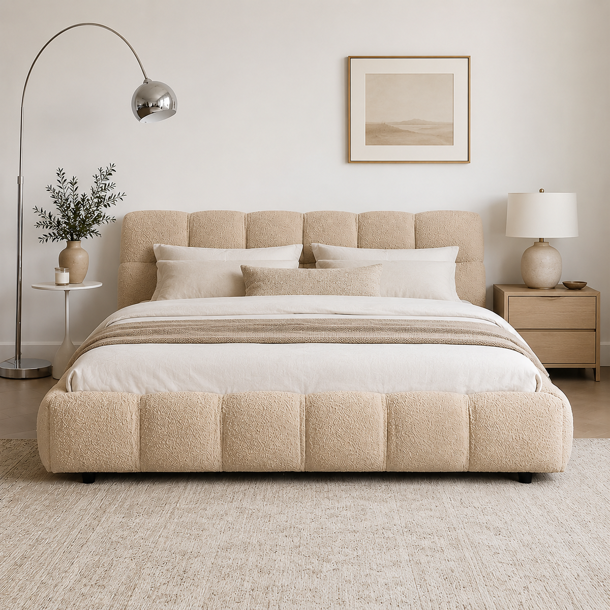 Verona Beige Bed