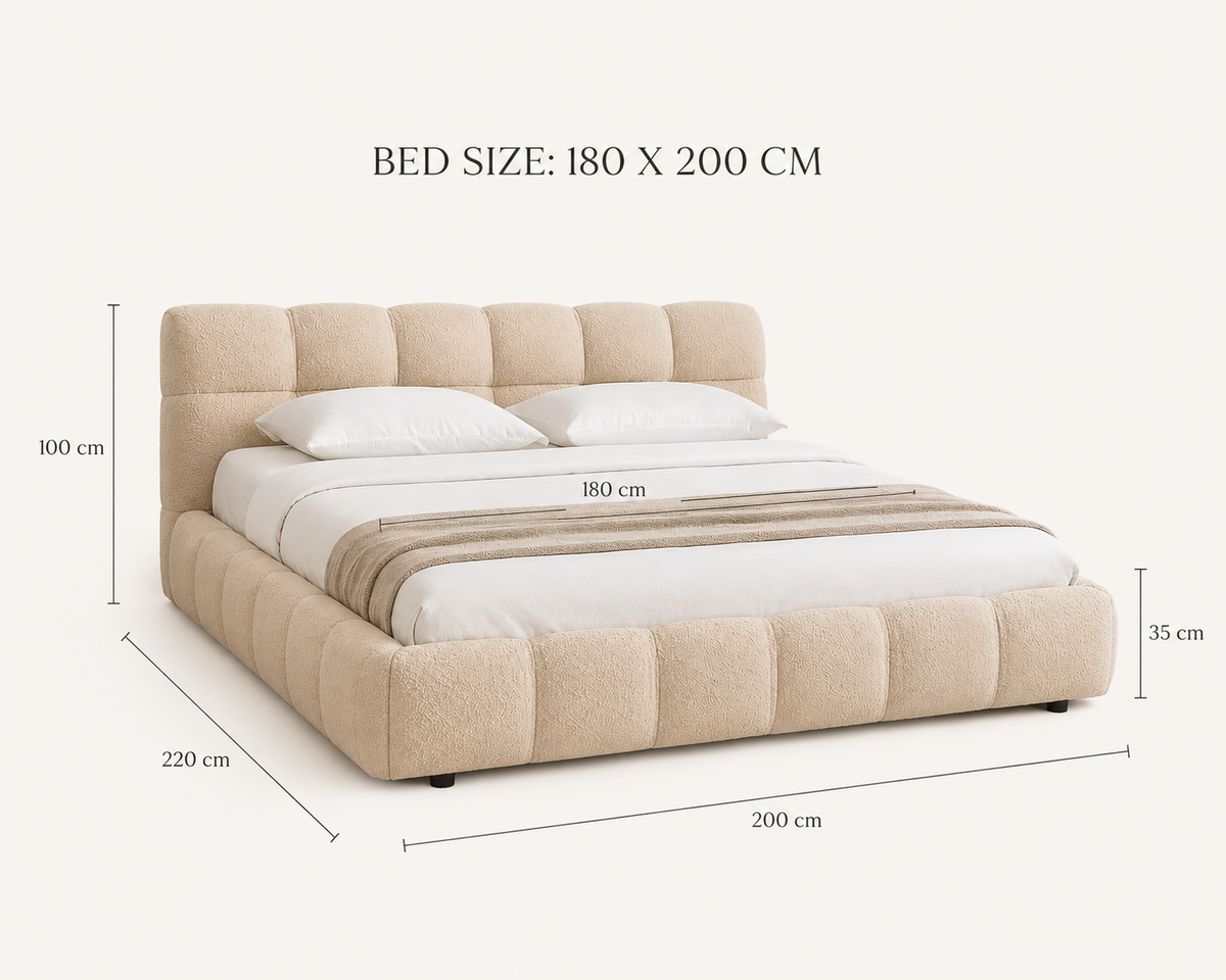 Verona Beige Bed