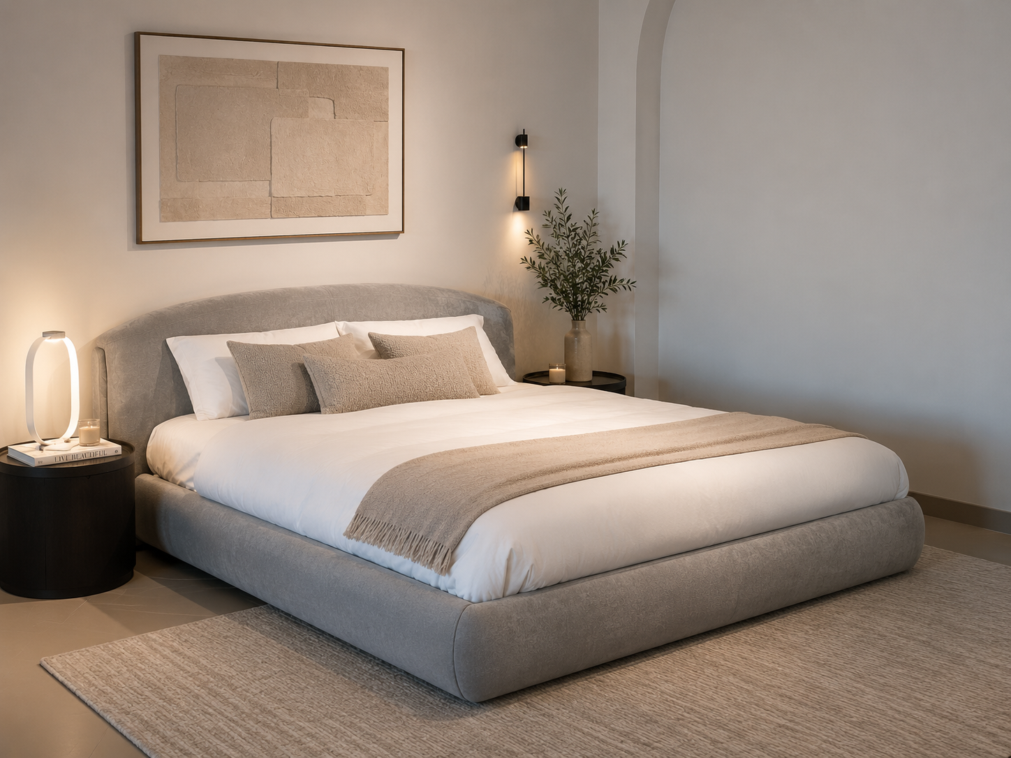 Luna Curve Bed