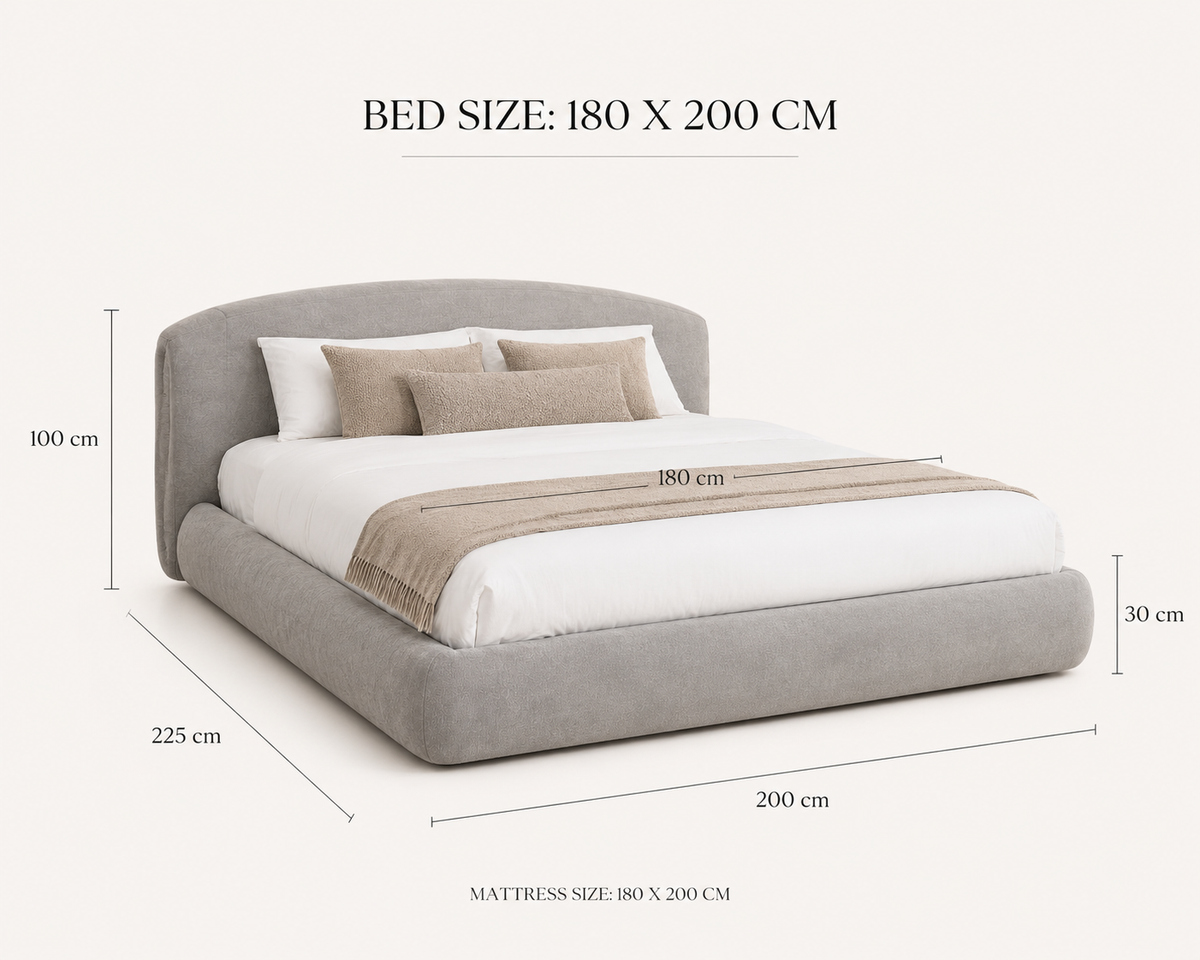 Luna Curve Bed