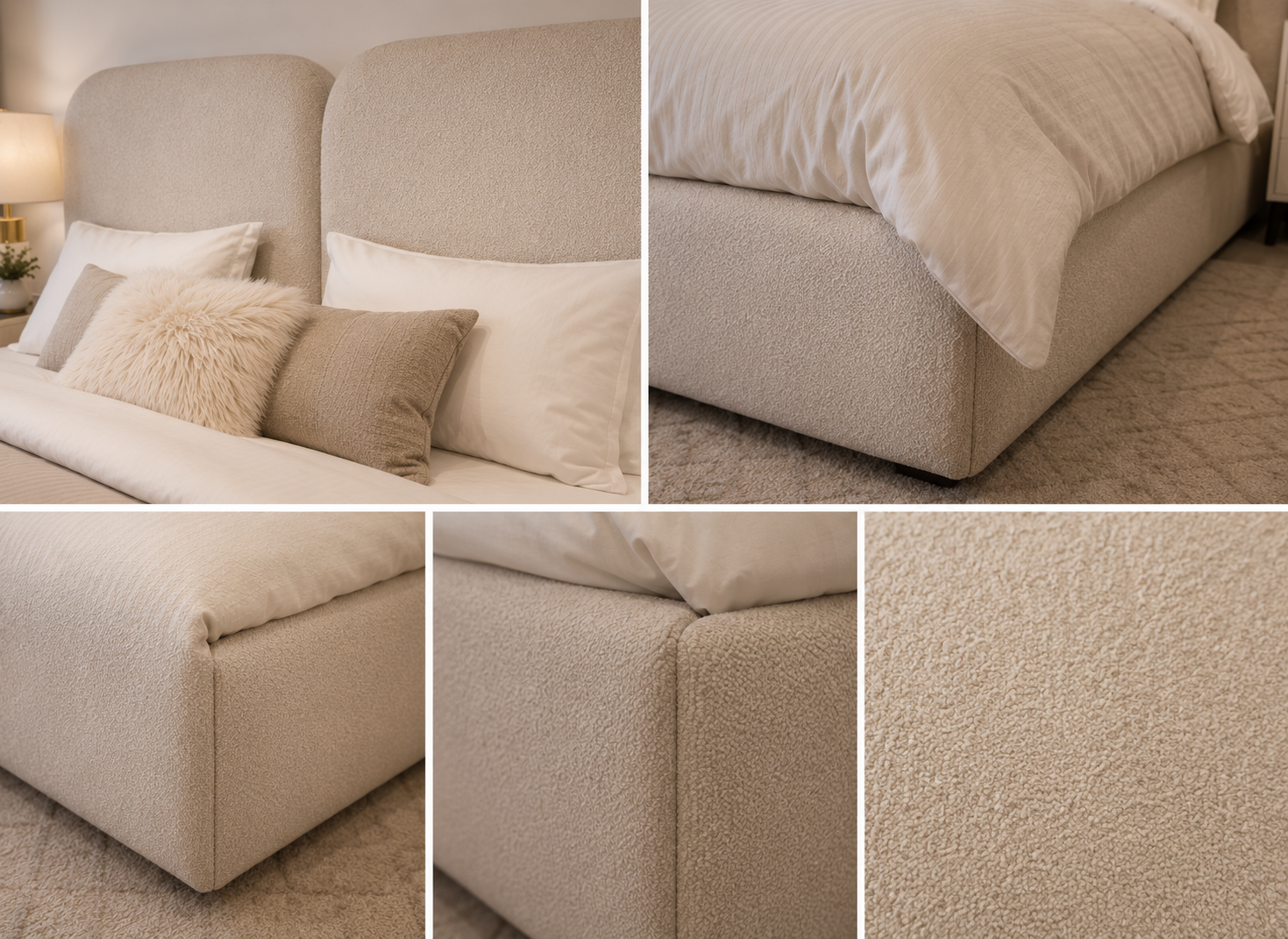 Aria Twin Panel Bed