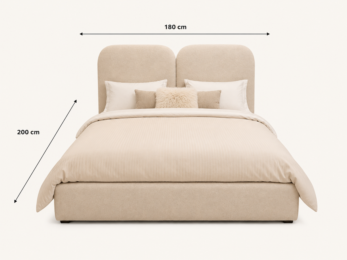 Aria Twin Panel Bed
