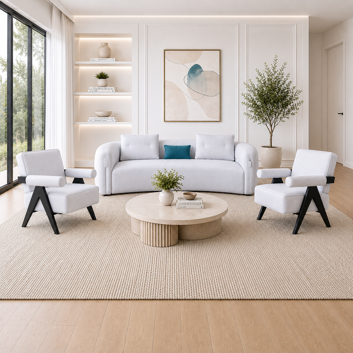 Nordic Halo Sofa Set