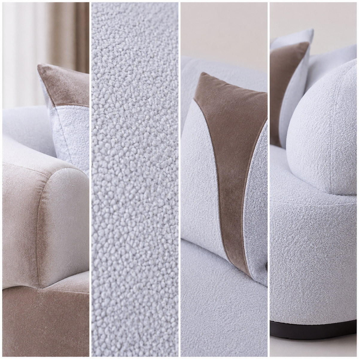 Celestia Curve Sofa Set
